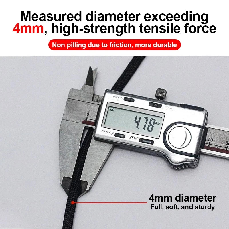 31M Paracord Cord 7 Cores 550 Tactical Rope Diameter 4mm for Outdoor Camping Survival Lanyard Parachute Rope Hiking Tent Accessories